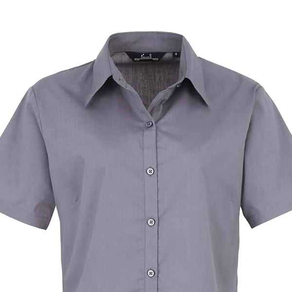 Premier Dam/Dam Poplin Kortärmad Blus