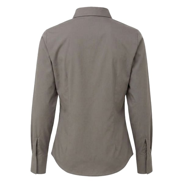 Premier Womens/Ladies Long-Sleeved Shirt