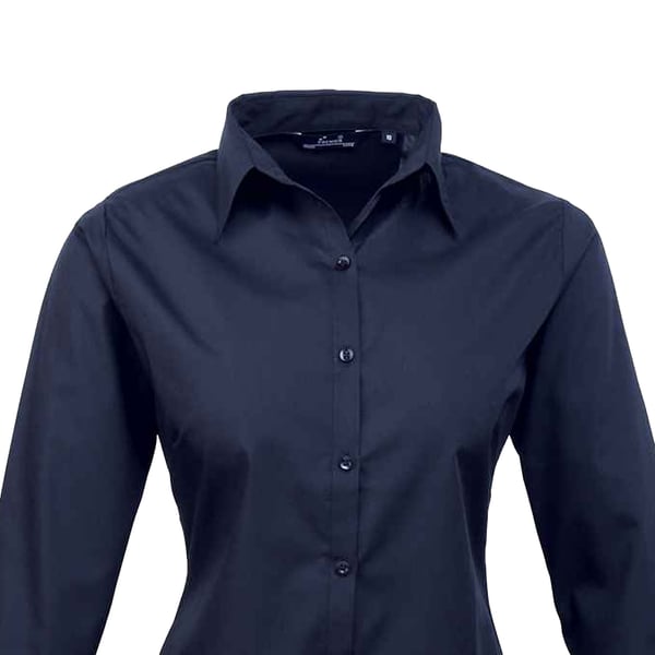 Premier Womens/Ladies Long-Sleeved Shirt