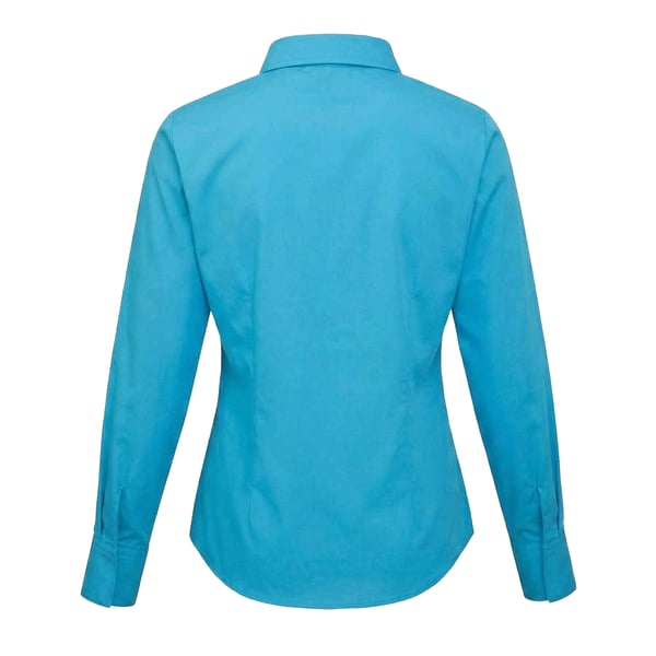 Premier Womens/Ladies Long-Sleeved Shirt