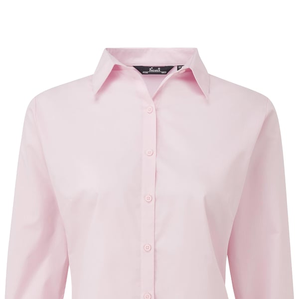 Premier Womens/Ladies Long-Sleeved Shirt