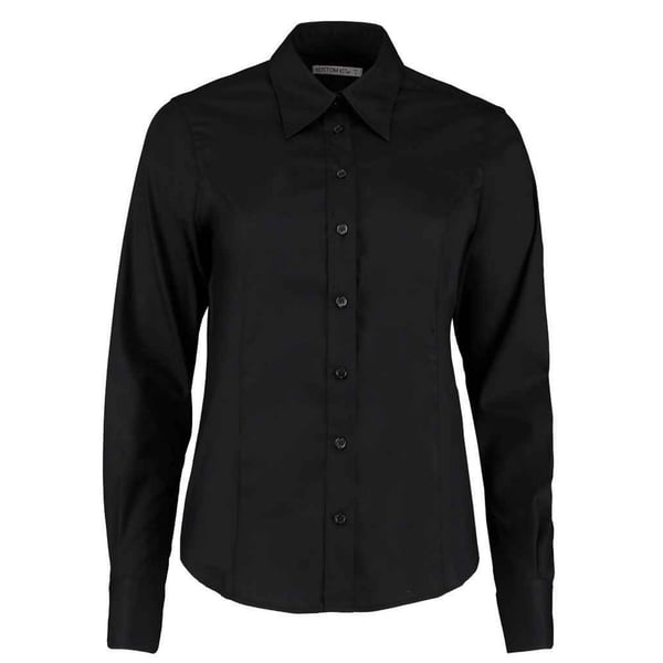 Kustom Kit Womens/Ladies Premium Oxford Tailored Long-Sleeved Shirt