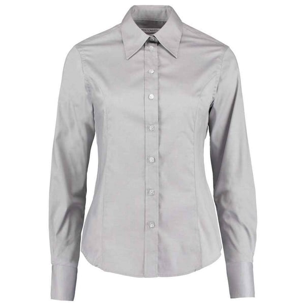 Kustom Kit Womens/Ladies Premium Oxford Tailored Long-Sleeved Shirt