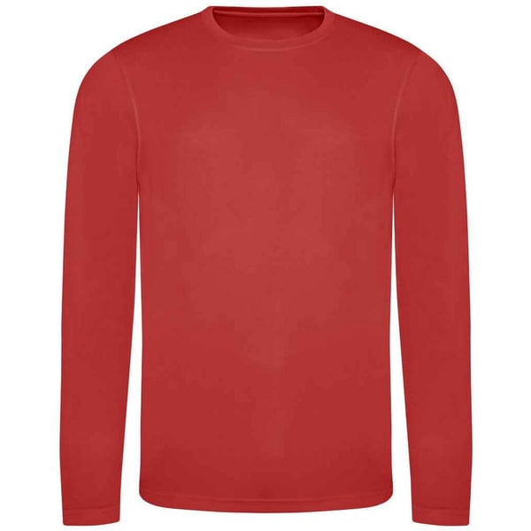 AWDis Cool Mens Moisture Wicking Long-Sleeved T-Shirt