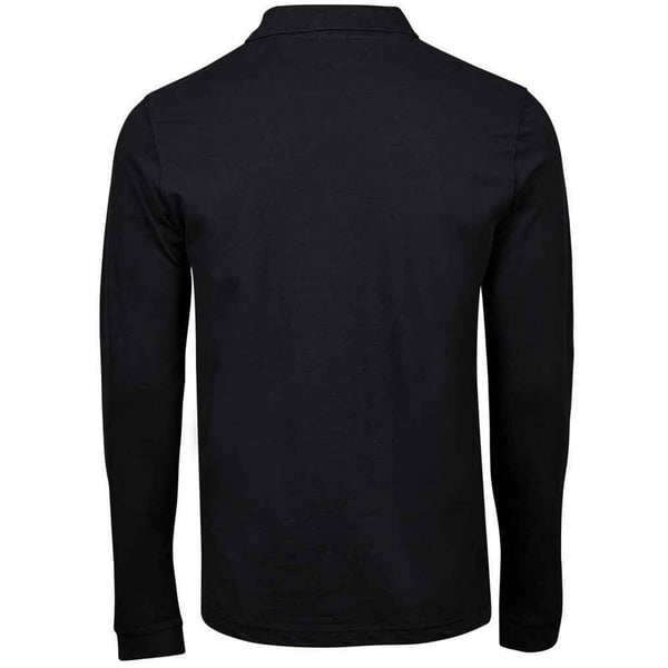Tee Jays Mens Luxury Stretch Long-Sleeved Polo Shirt