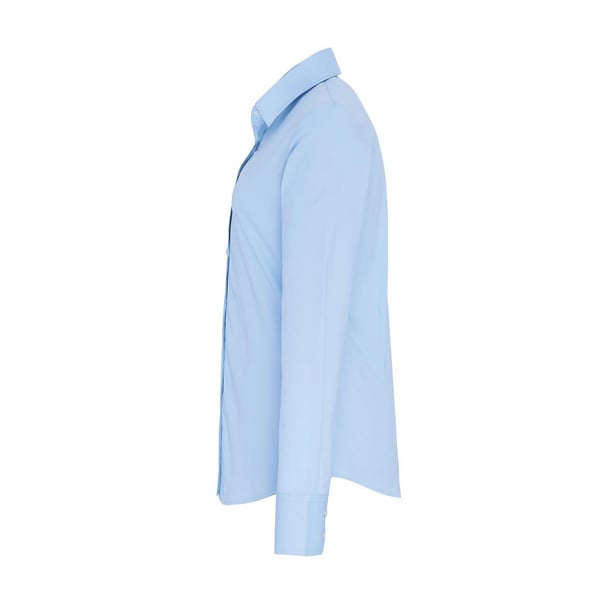 Premier Womens/Ladies Poplin Stretch Long-Sleeved Shirt