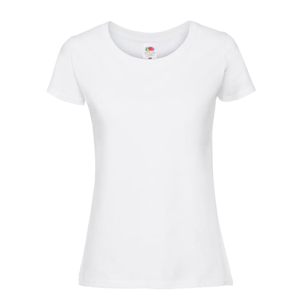 Fruit of the Loom Dam/Kvinnor Premium Ringspun Bomulls T-shirt