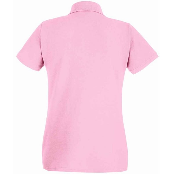 Fruit of the Loom Womens/Ladies Premium Cotton Pique Lady Fit Polo Shirt