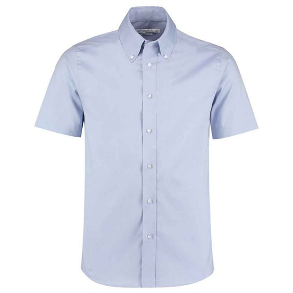 Kustom Kit Mens Premium Oxford Tailored Short-Sleeved Shirt