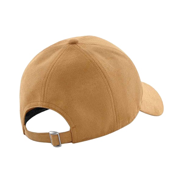 Beechfield Unisex Adult 6 Panel Faux Suede Cap