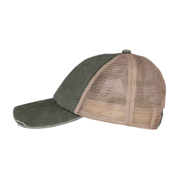 Native Spirit Unisex Adult Destroy Washed Trucker Cap