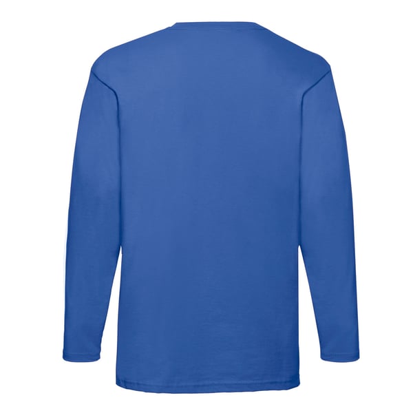 Fruit of the Loom Unisex Adult Valueweight Plain Long-Sleeved T-Shirt