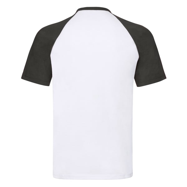 Fruit of the Loom Unisex Adult Contrast Baseball T-Shirt