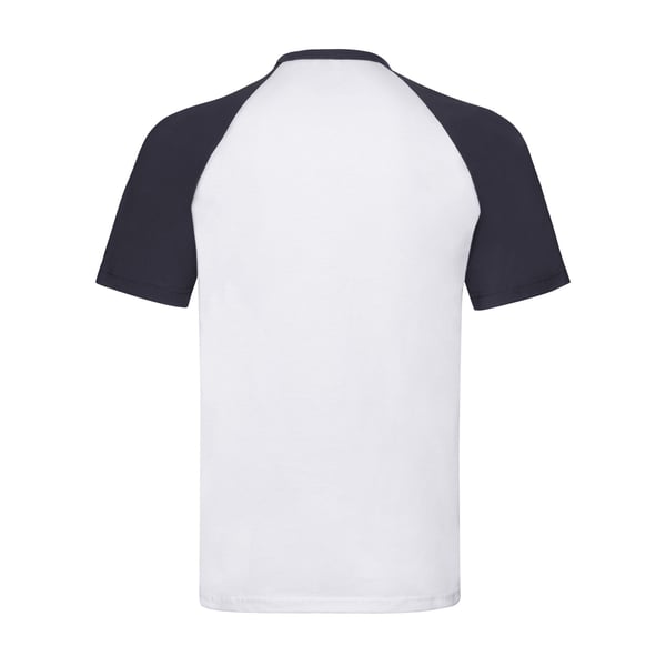 Fruit of the Loom Unisex Adult Contrast Baseball T-Shirt
