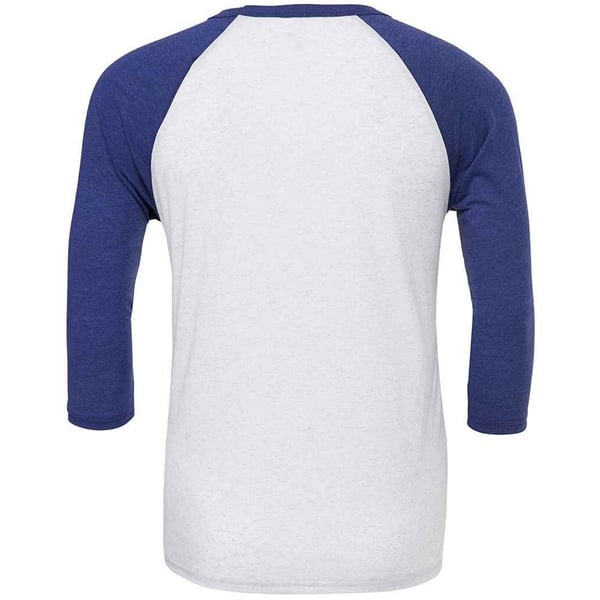 Canvas Unisex Adult 3/4 Sleeve Baseball T-Shirt