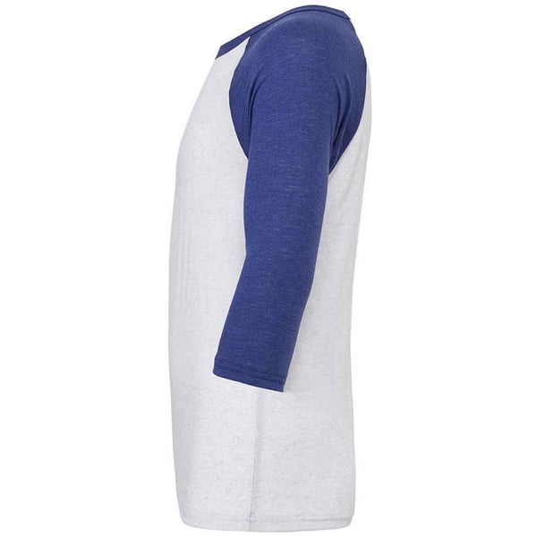 Canvas Unisex Adult 3/4 Sleeve Baseball T-Shirt