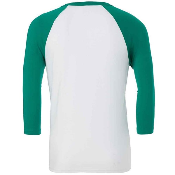 Canvas Unisex Adult 3/4 Sleeve Baseball T-Shirt