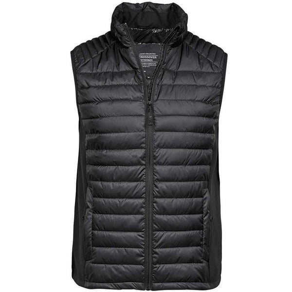Tee Jays Mens Crossover Quilted Gilet Tee Jays Mens Crossover Quilted Gilet