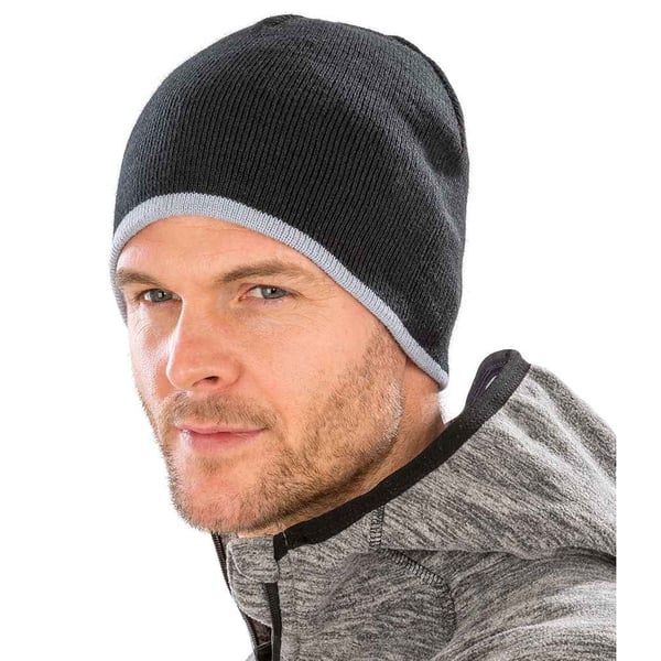 Result Unisex Adult Reversible Fashion Beanie