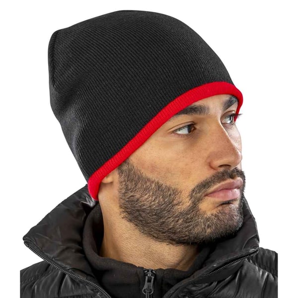 Result Unisex Adult Reversible Fashion Beanie