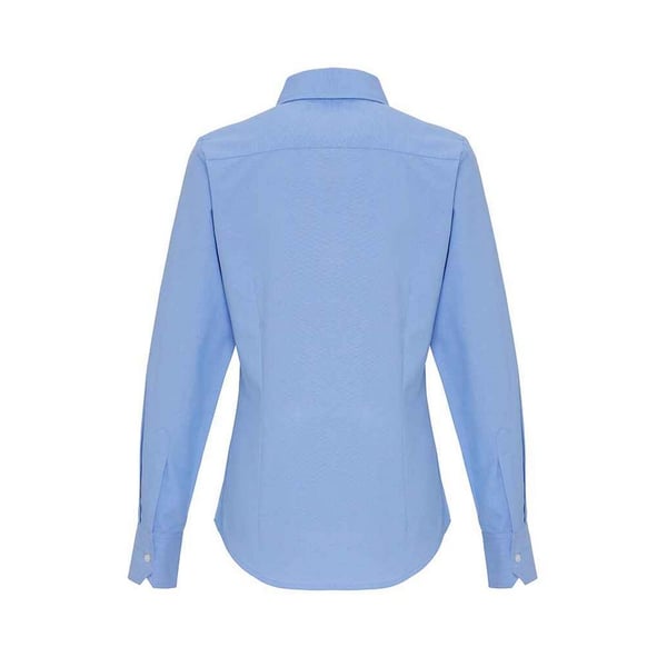 Premier Womens/Ladies Striped Oxford Long-Sleeved Formal Shirt