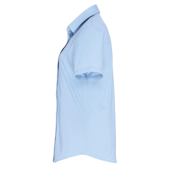 Premier Womens/Ladies Stretch Short-Sleeved Formal Shirt