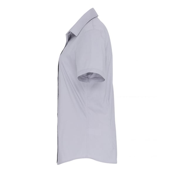 Premier Womens/Ladies Stretch Short-Sleeved Formal Shirt