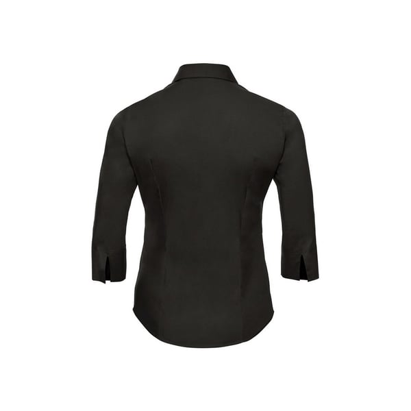 Russell Collection Womens/Ladies Easy-Care Fitted 3/4 Sleeve Formal Shirt