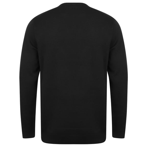 Henbury Mens Cotton Acrylic Crew Neck Sweatshirt