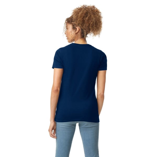 Gildan Womens/Ladies Softstyle Plain Ringspun Cotton Fitted T-Shirt