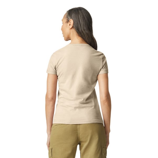 Gildan Womens/Ladies Softstyle Plain Ringspun Cotton Fitted T-Shirt