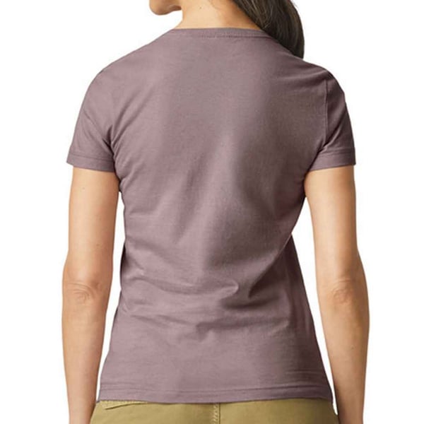 Gildan Womens/Ladies Softstyle Plain Ringspun Cotton Fitted T-Shirt