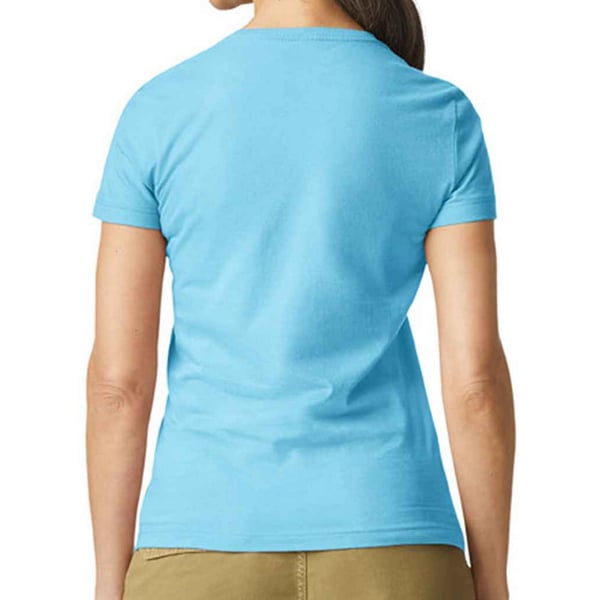 Gildan Womens/Ladies Softstyle Plain Ringspun Cotton Fitted T-Shirt