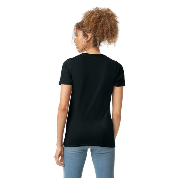 Gildan Womens/Ladies Softstyle Plain Ringspun Cotton Fitted T-Shirt