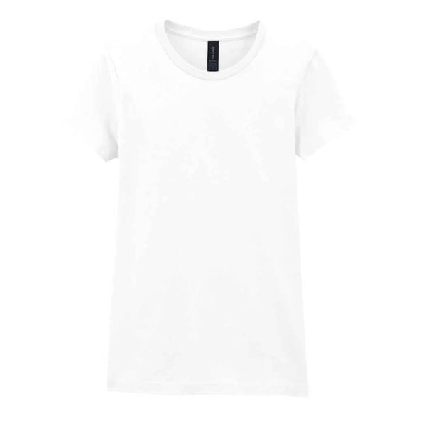 Gildan Womens/Ladies Softstyle Plain Ringspun Cotton Fitted T-Shirt