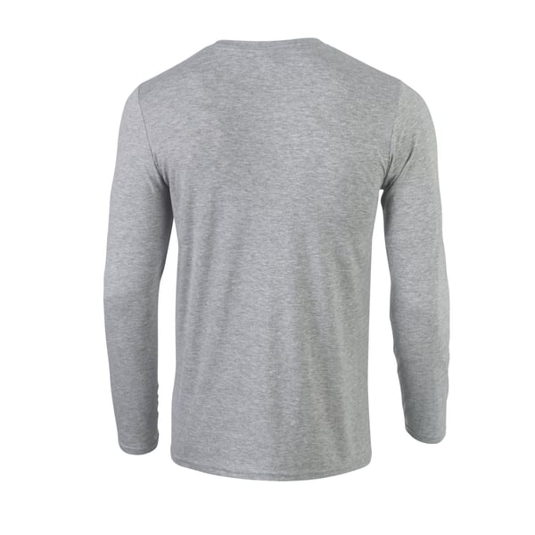 Gildan Unisex Adult Softstyle Polycotton Long-Sleeved T-Shirt