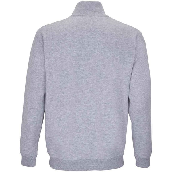 SOLS Unisex Adult Conrad Marl Quarter Zip Sweatshirt