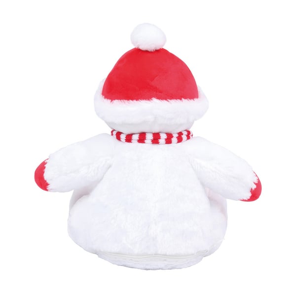 Mumbles Zipped Snowman Plush Toy