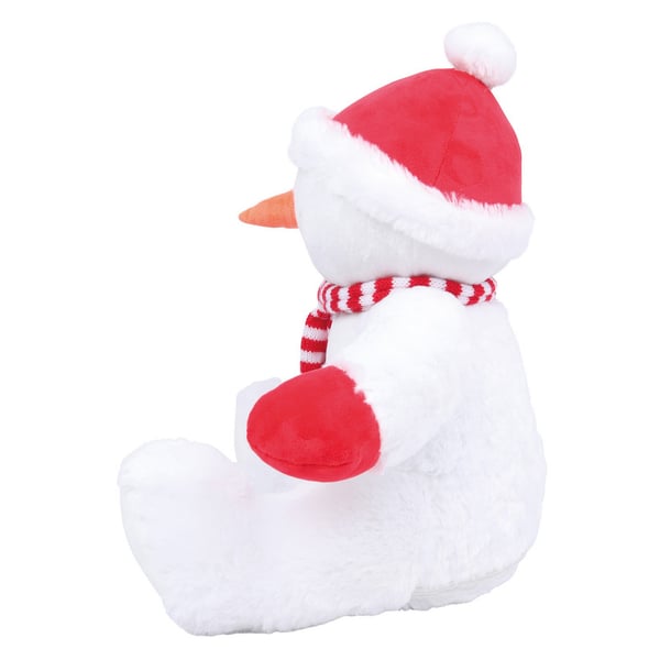 Mumbles Zipped Snowman Plush Toy