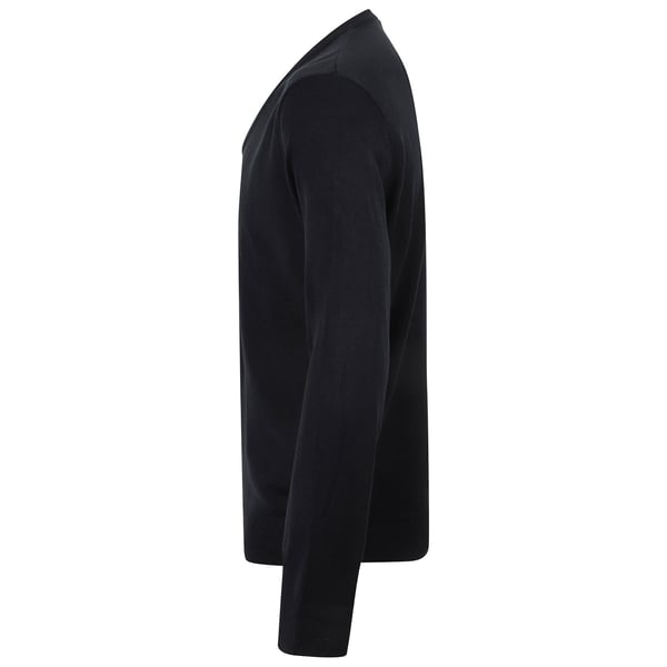 Henbury Mens Cotton Acrylic V Neck Sweatshirt