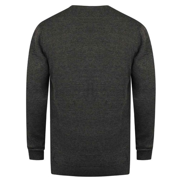Henbury Mens Cotton Acrylic V Neck Sweatshirt