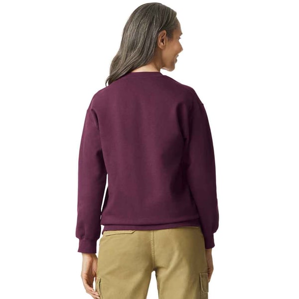 Gildan Mens Midweight Crew Neck Sweatshirt
