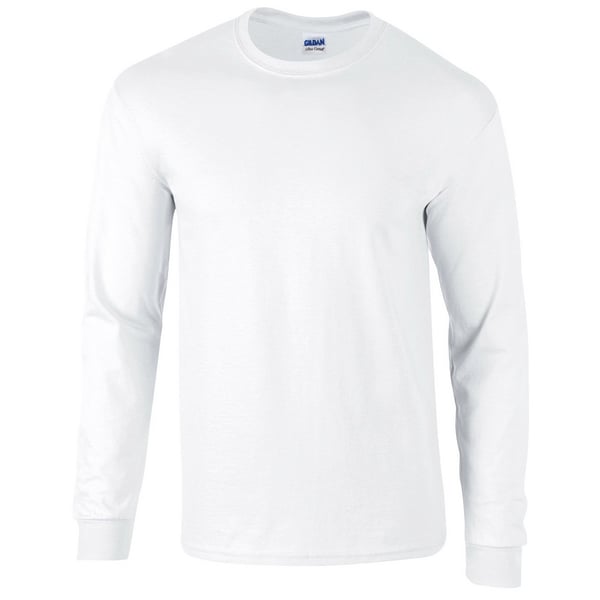 Gildan Mens Ultra Cotton Long-Sleeved T-Shirt