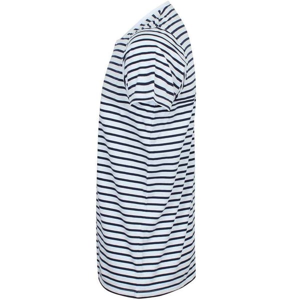 SF Unisex aikuisten raidallinen T-paita