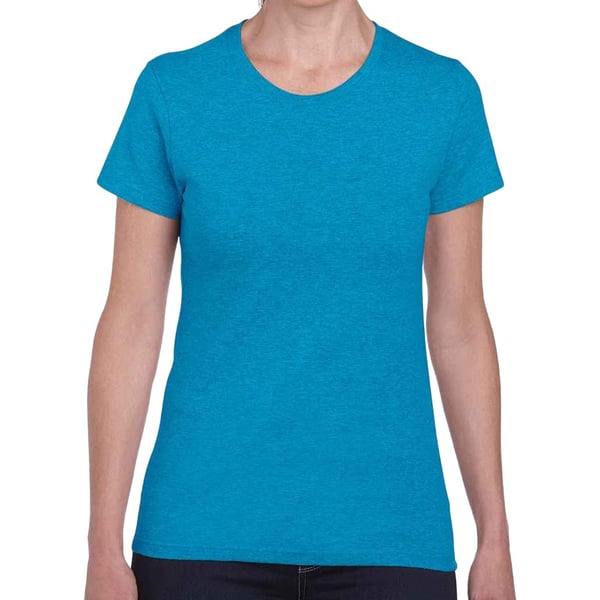 Gildan Womens/Ladies Heather Cotton Heavy T-Shirt