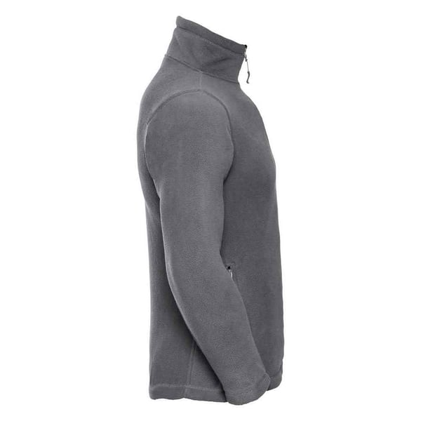 Russell Mens Zip Neck Outdoor Fleece Top