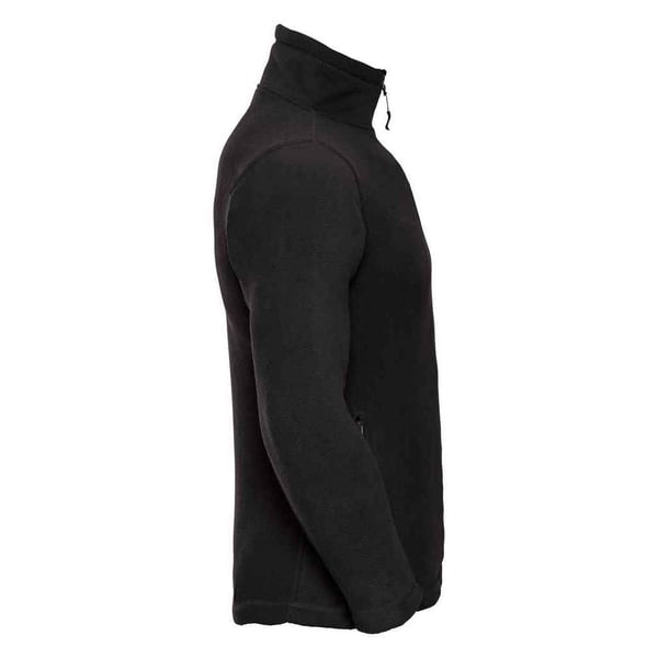 Russell Mens Zip Neck Outdoor Fleece Top