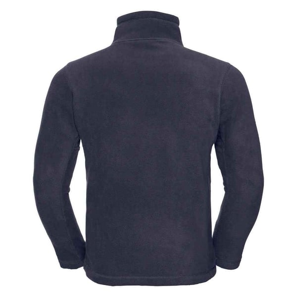 Russell Mens Zip Neck Outdoor Fleece Top