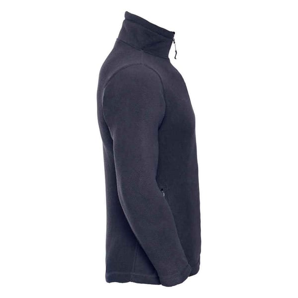 Russell Mens Zip Neck Outdoor Fleece Top