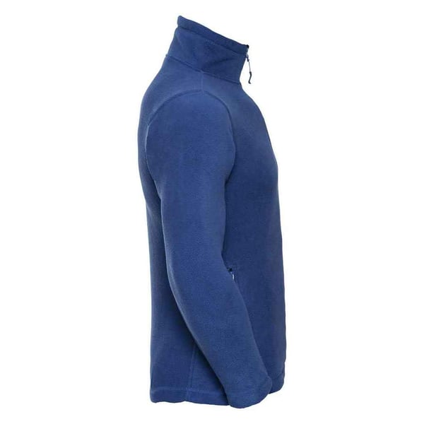 Russell Mens Zip Neck Outdoor Fleece Top